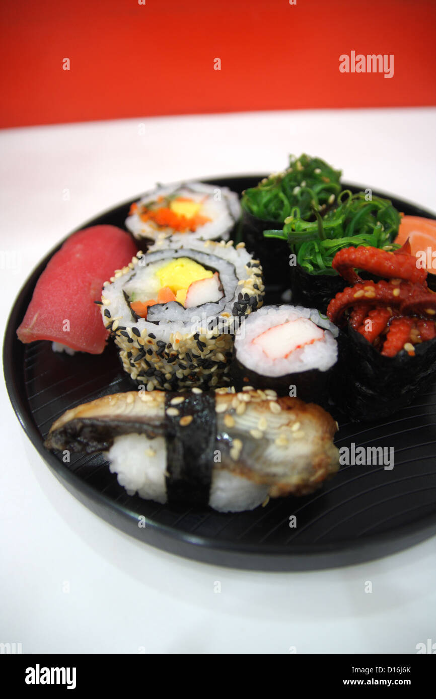 Traditional Japanese Sushi Stock Photo - Alamy