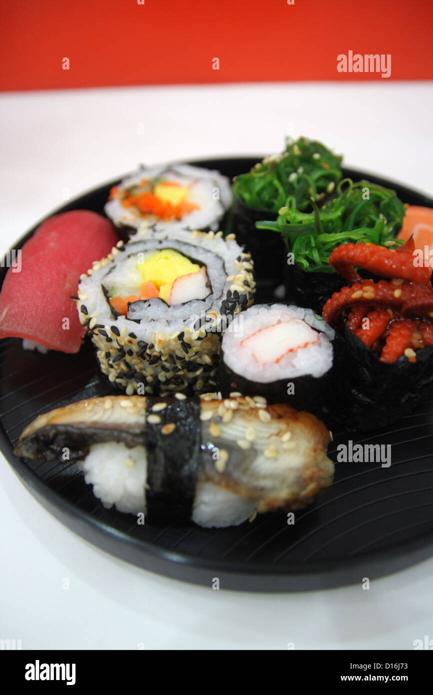 Traditional Japanese Sushi Stock Photo - Alamy
