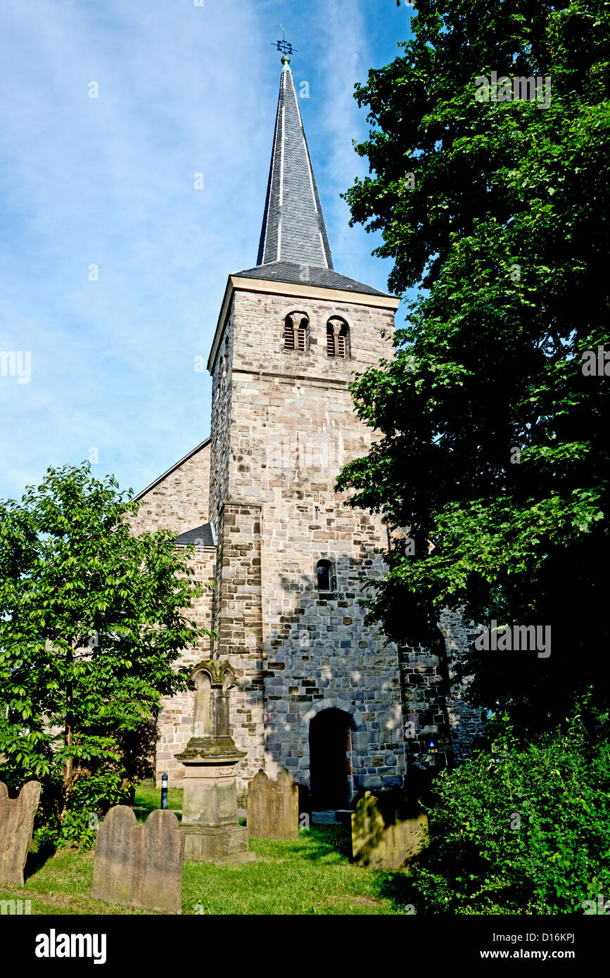 Church in Bochum Stiepel, Germany Stock Photo