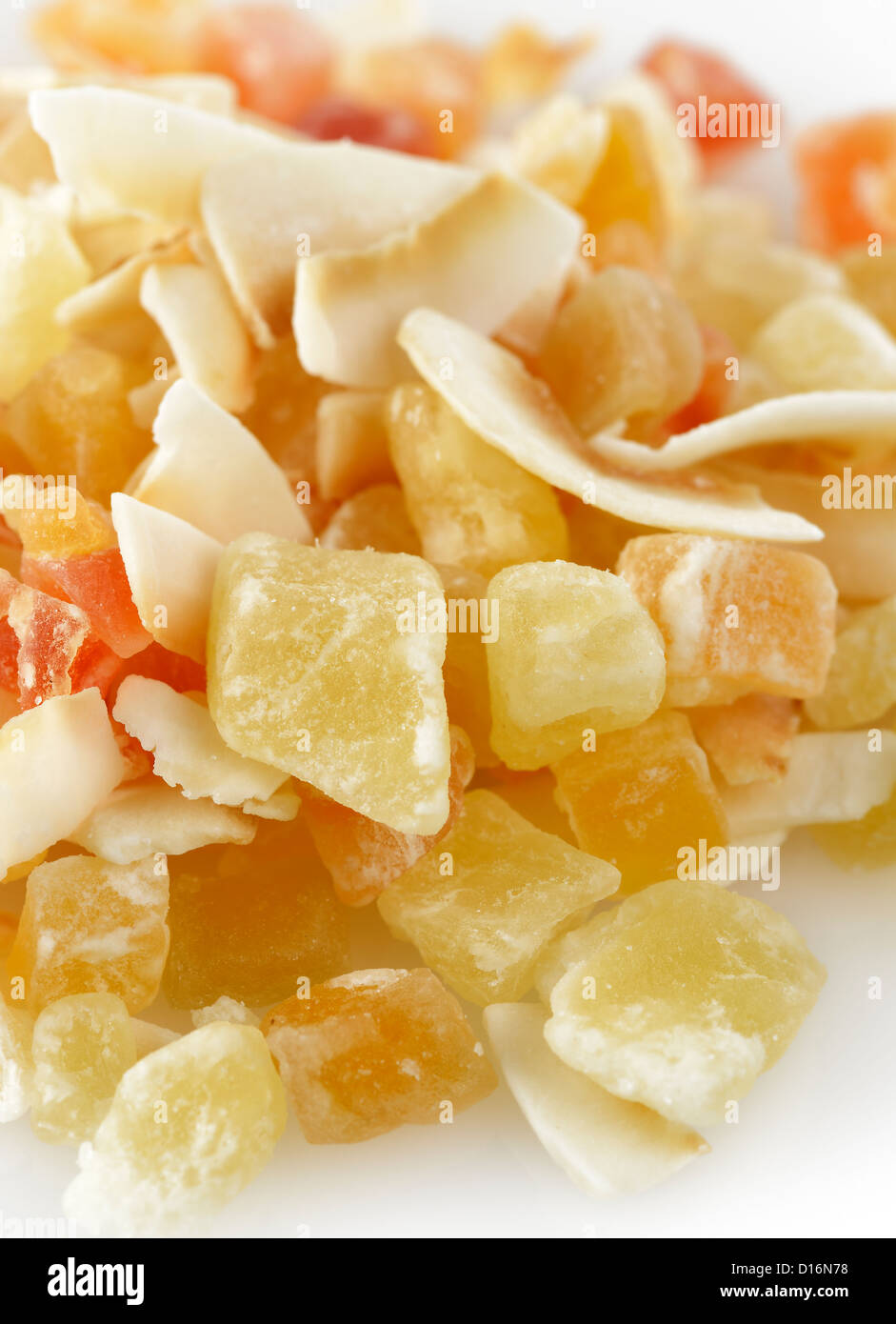 Mix Of Dried Tropical Fruits,Close Up Stock Photo Alamy