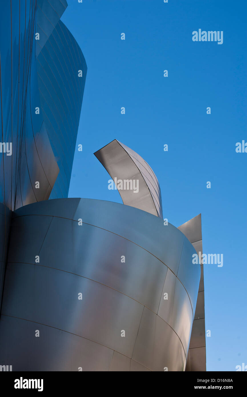 Sectional view, Walt Disney Concert hall, Los Angeles Stock Photo Alamy