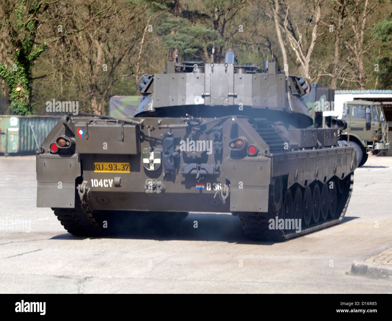 Dutch army Leopard I Tank Stock Photo - Alamy