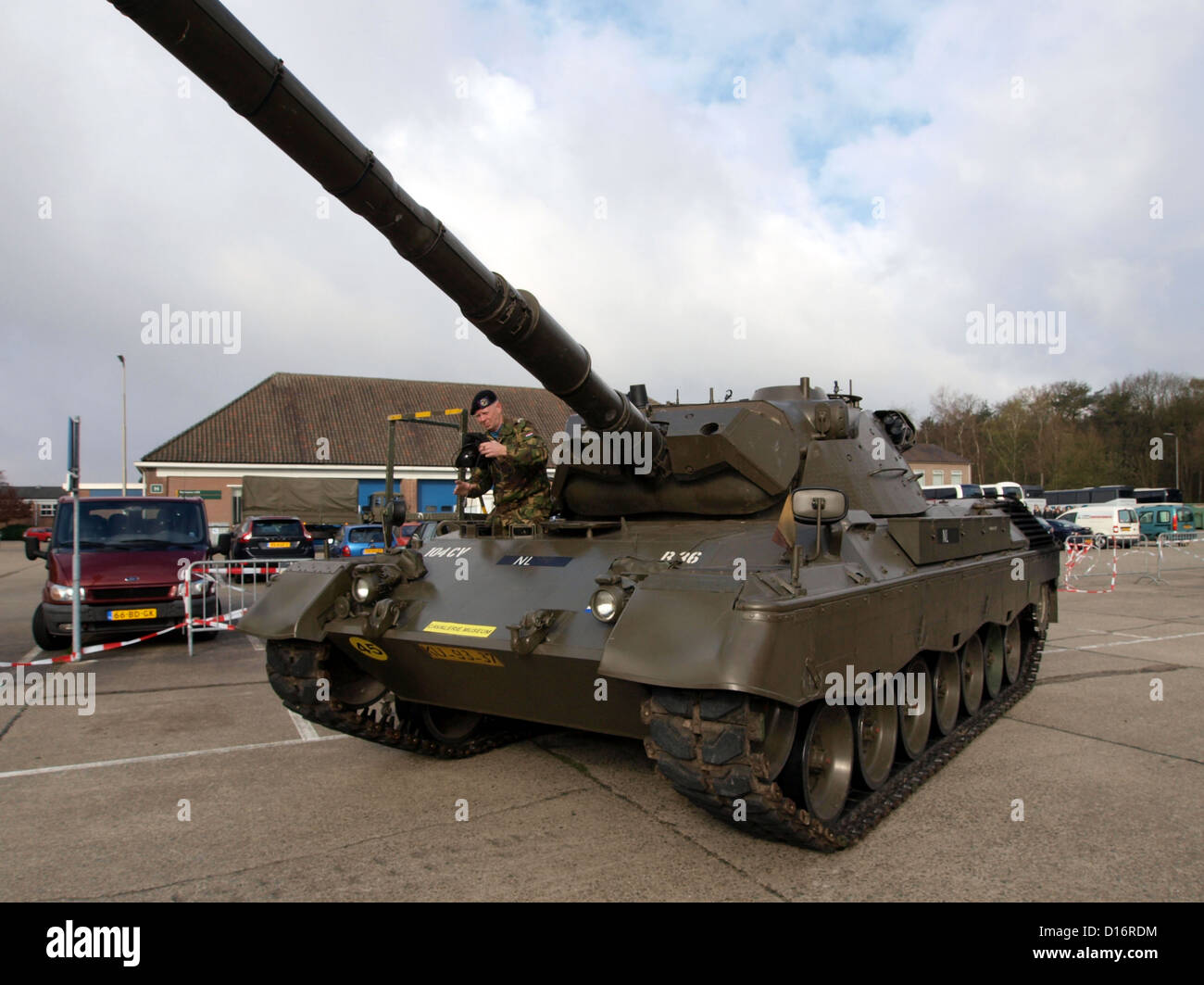 Dutch army Leopard I Tank Stock Photo - Alamy