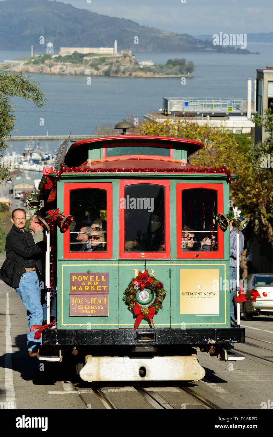PowellHyde Line Cable Car, San Francisco, USA Stock Photo Alamy