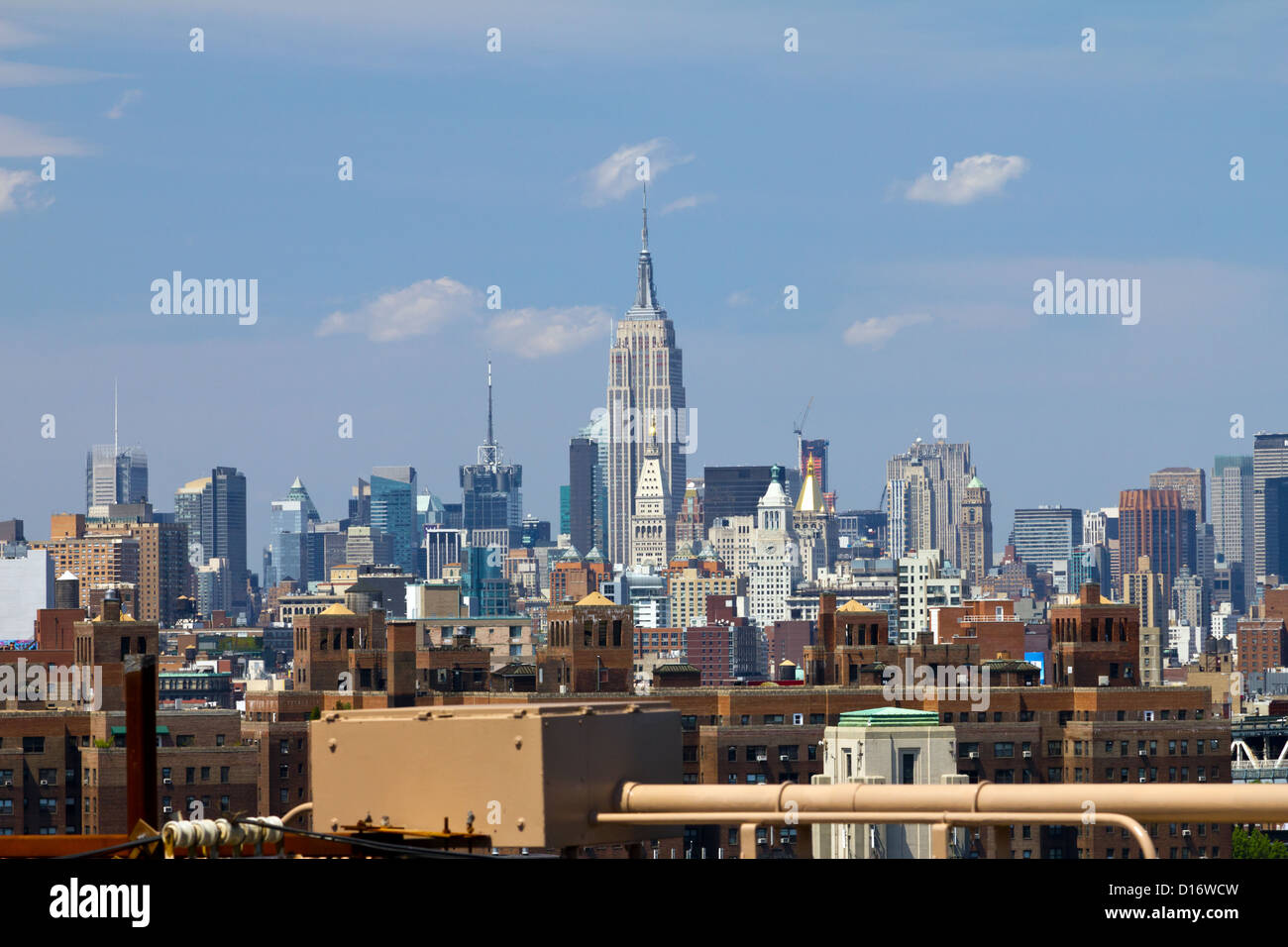 Empire State Building From Brooklyn Bridge High Resolution Stock Photography And Images Alamy