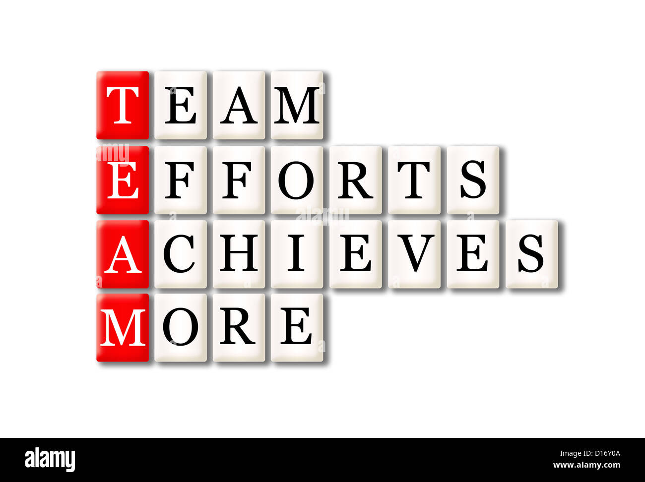 Acronym of Team Team, Efforts, Achieves, More Stock Photo Alamy