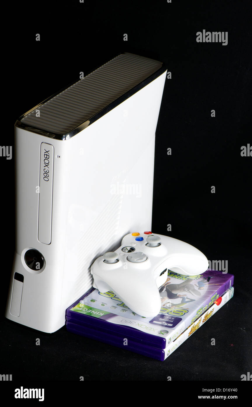 Xbox 360 console Cut Out Stock Images & Pictures - Alamy