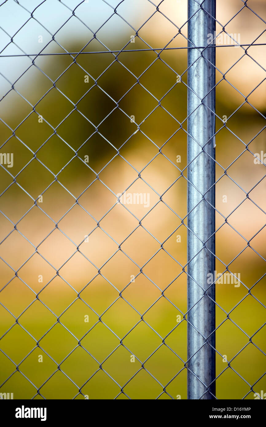 Seville, Spain, the chainlink fence Stock Photo Alamy