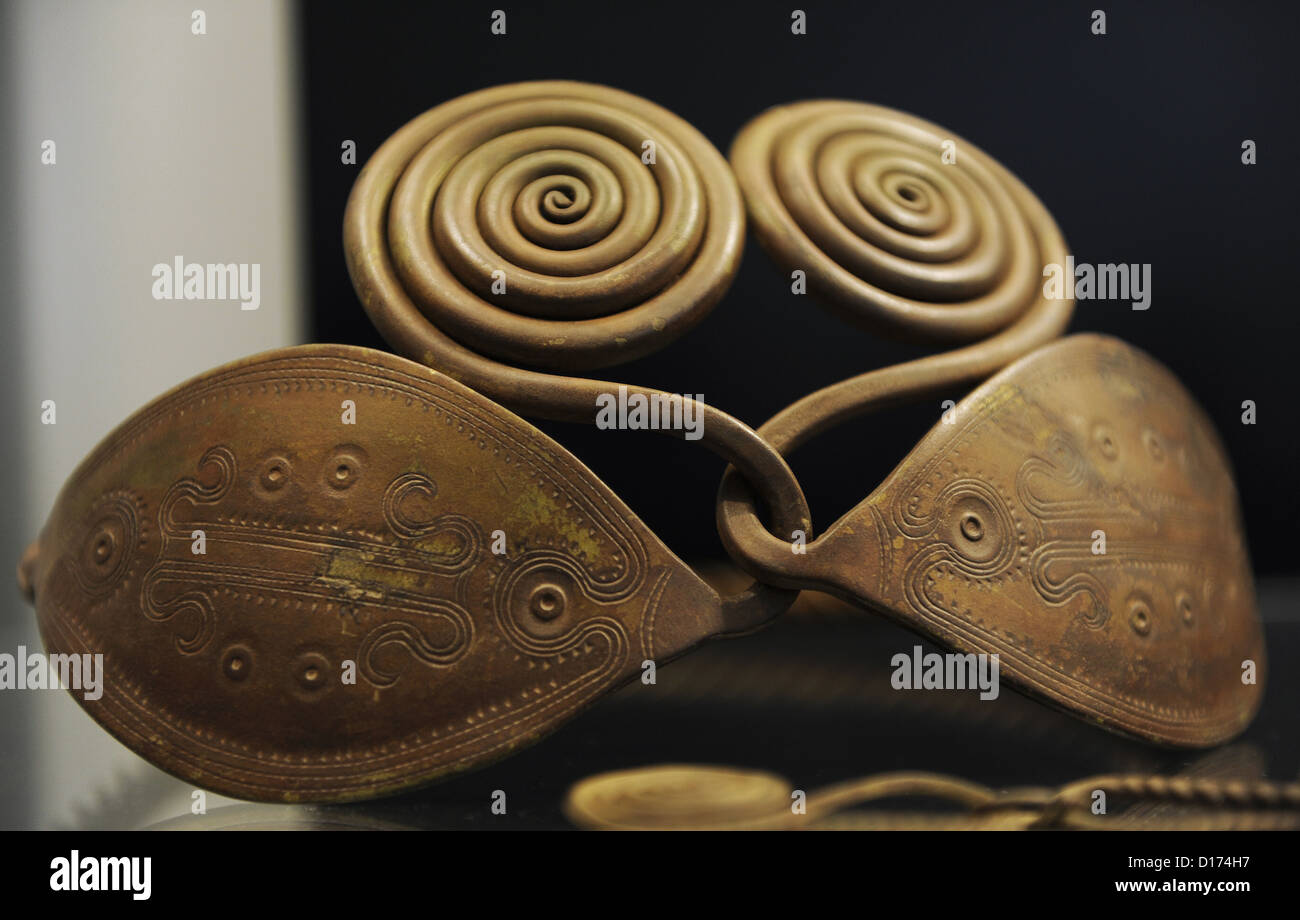 Prehistory. Bronze Age. Belt ornaments. 700500 a.C. From Jutalndia