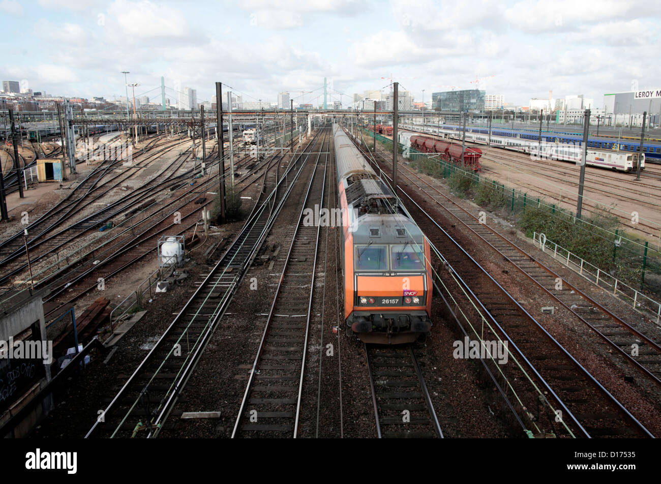 Suburban train Stock Photo