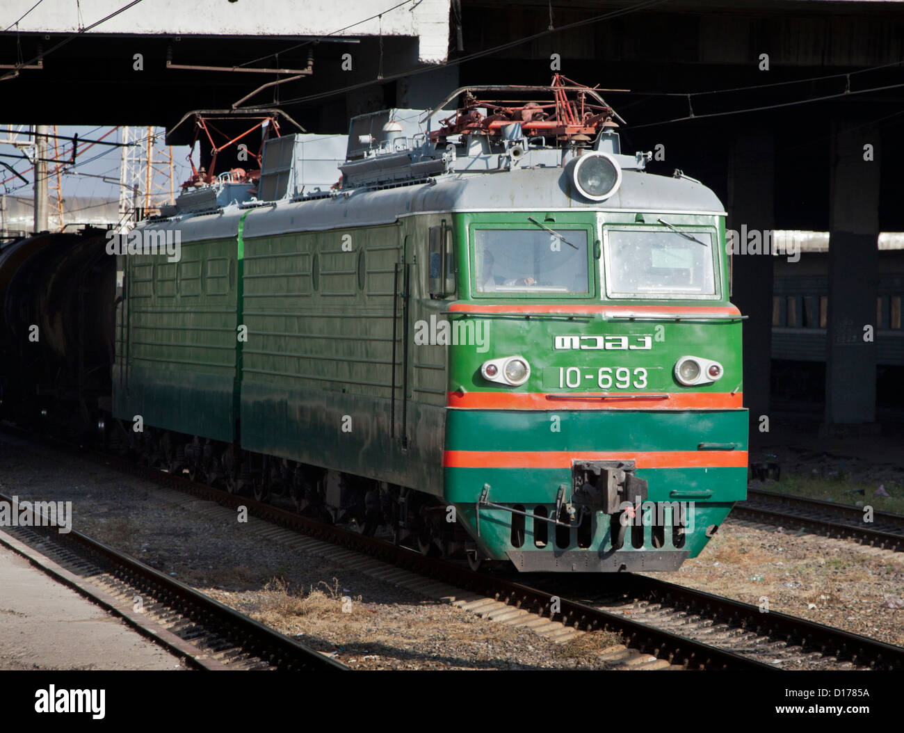 Soviet electric locomotive hi-res stock photography and images - Alamy