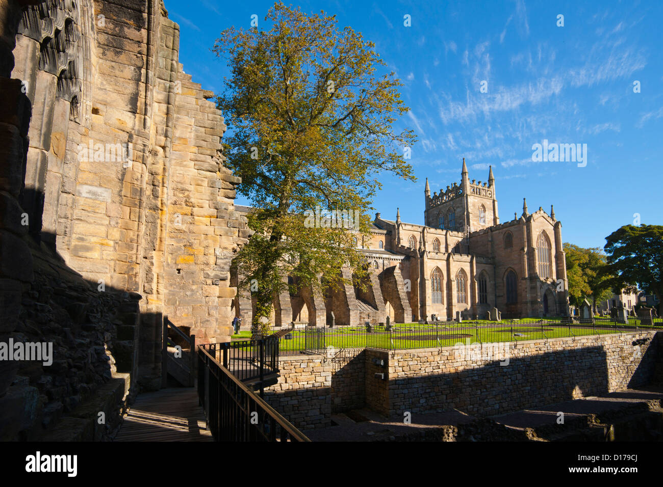 Dunfermline Palace and Abbey, Fife, Scotland, UK Stock Photo Alamy
