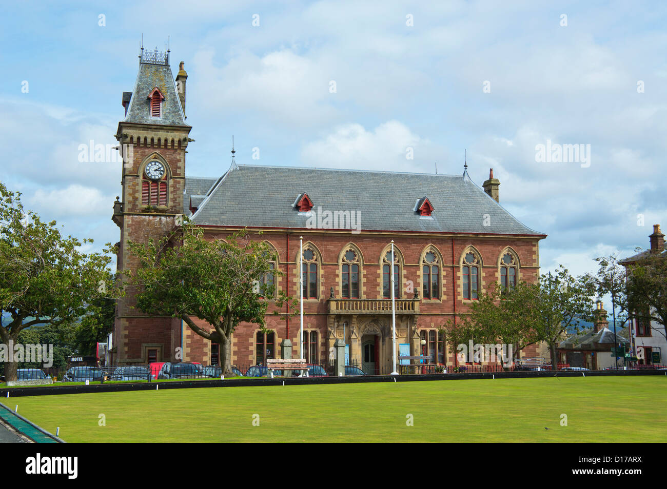 Wigtown Museum, County Buildings, the machars, Wigtownshire, Scotland Stock Photo
