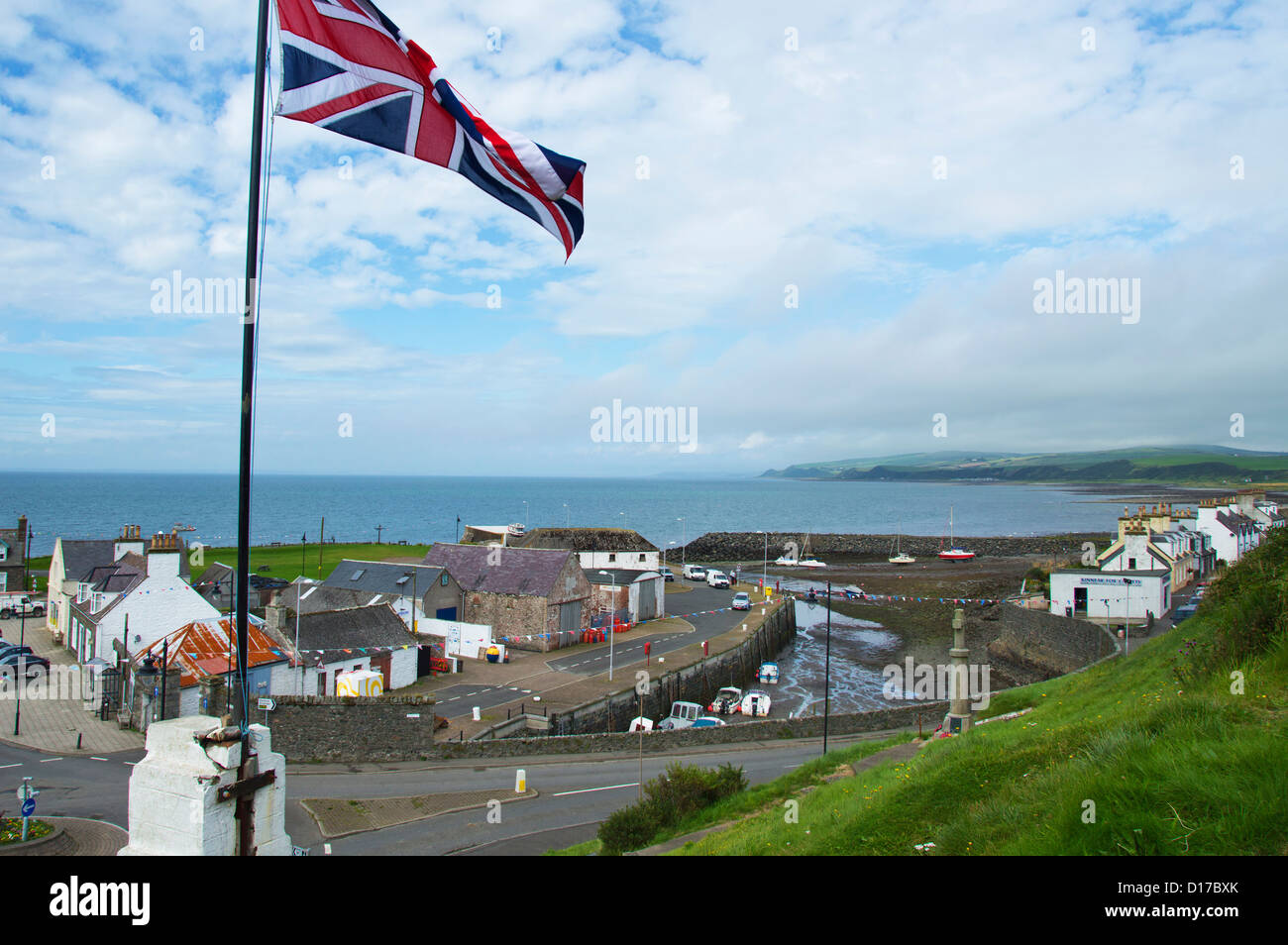 Port William, the machars, Wigtownshire, Luce Bay, Scotland Stock Photo ...