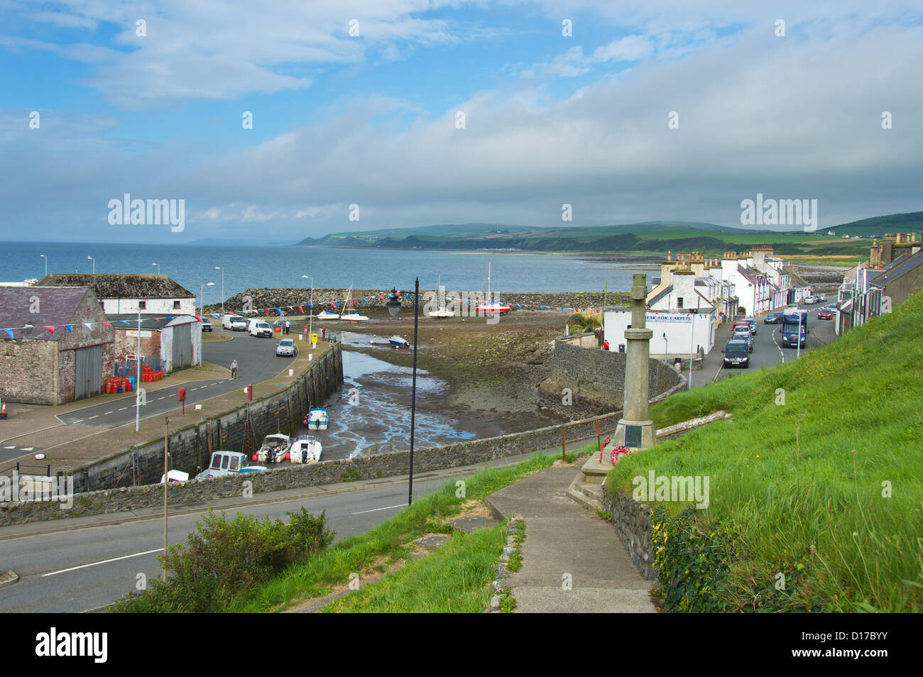 Port William, the machars, Wigtownshire, Luce Bay, Scotland Stock Photo
