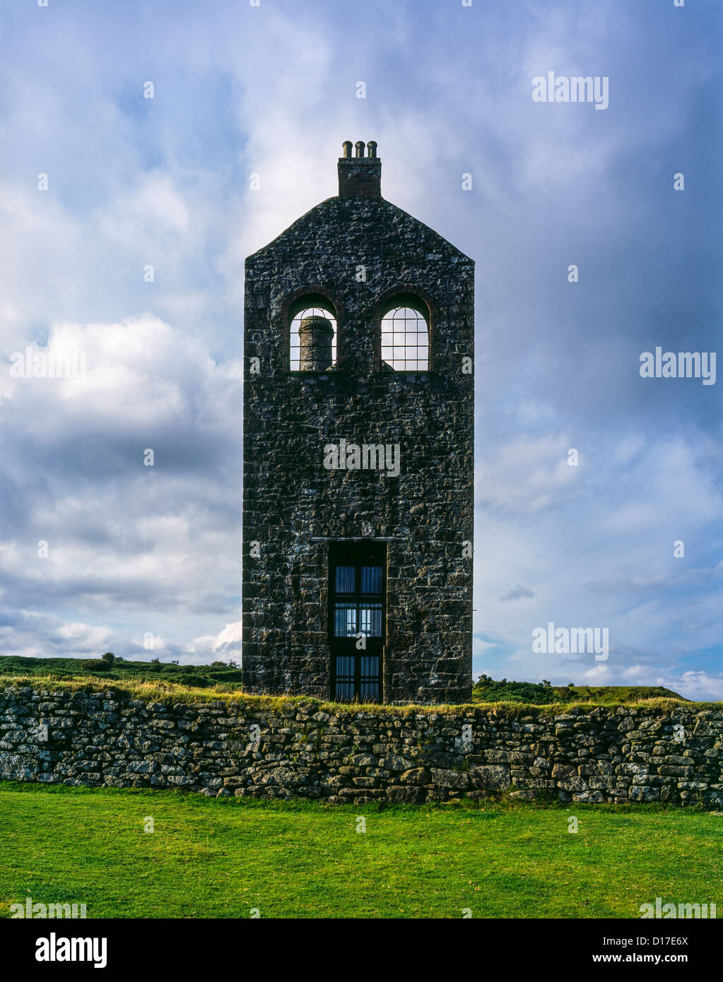 South Wheal Phoenix engine house, now the Heritage Centre, on Bodmin