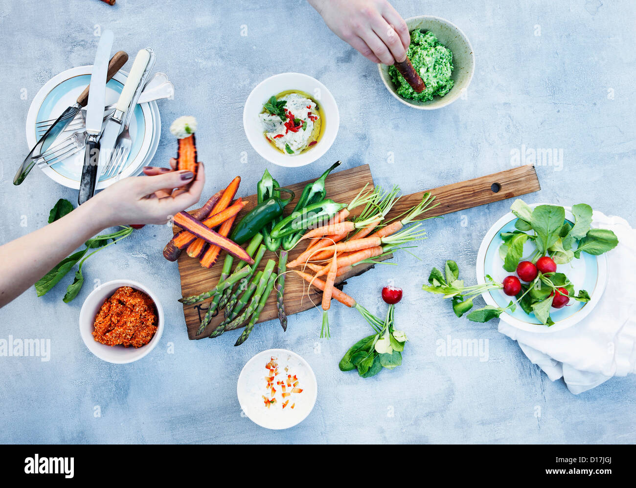 Dipping sauces photography hi-res stock photography and images - Alamy