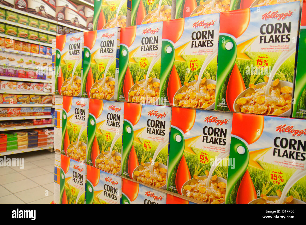 Kelloggs cereal display hires stock photography and images Alamy