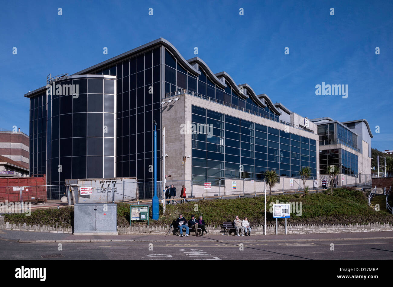 Bournemouth, Imax Cinema Building, , Dorset, England, UK. Europe, Demolished in 2013. Stock Photo