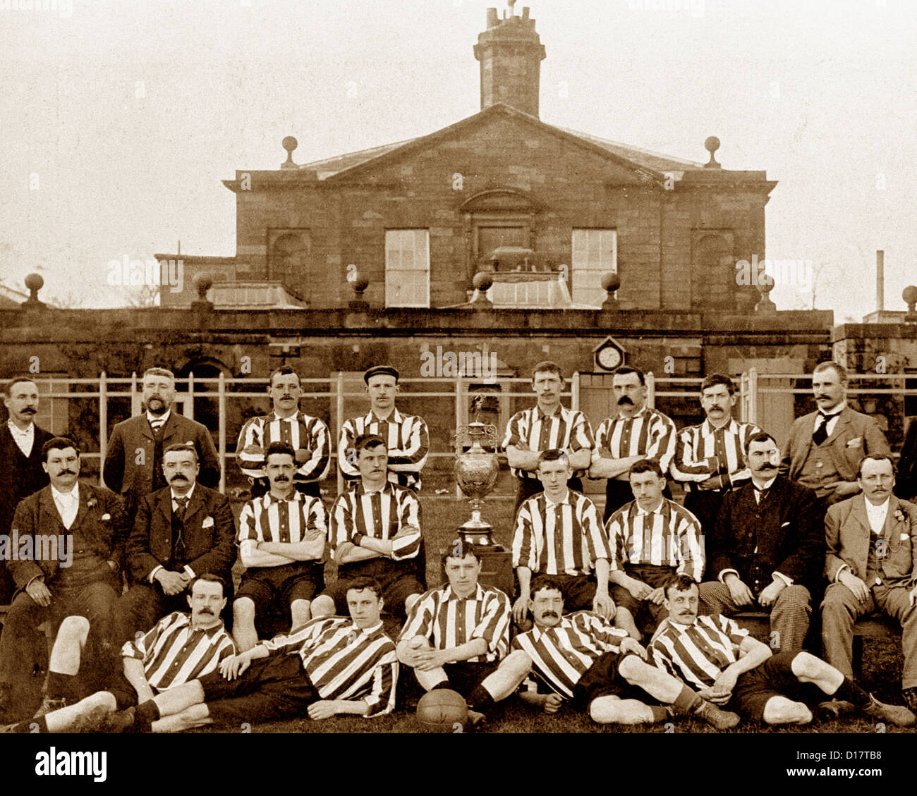 Sunderland Association Football Club in 1895 Stock Photo Alamy