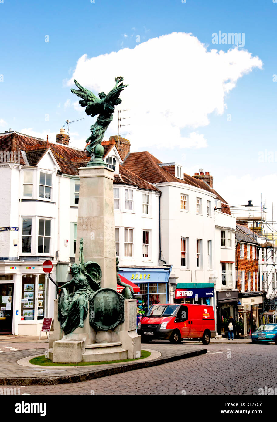 Lewes, East Sussex, High Street Stock Photo