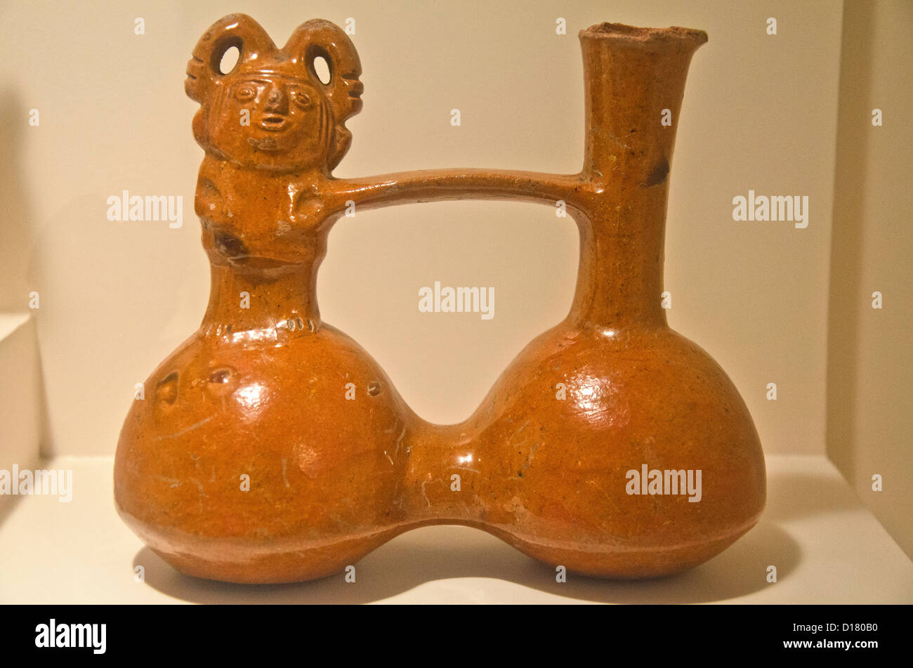 Ceramic vessel SicánLambayeque culture 700AC1375AC Perú Stock Photo Alamy