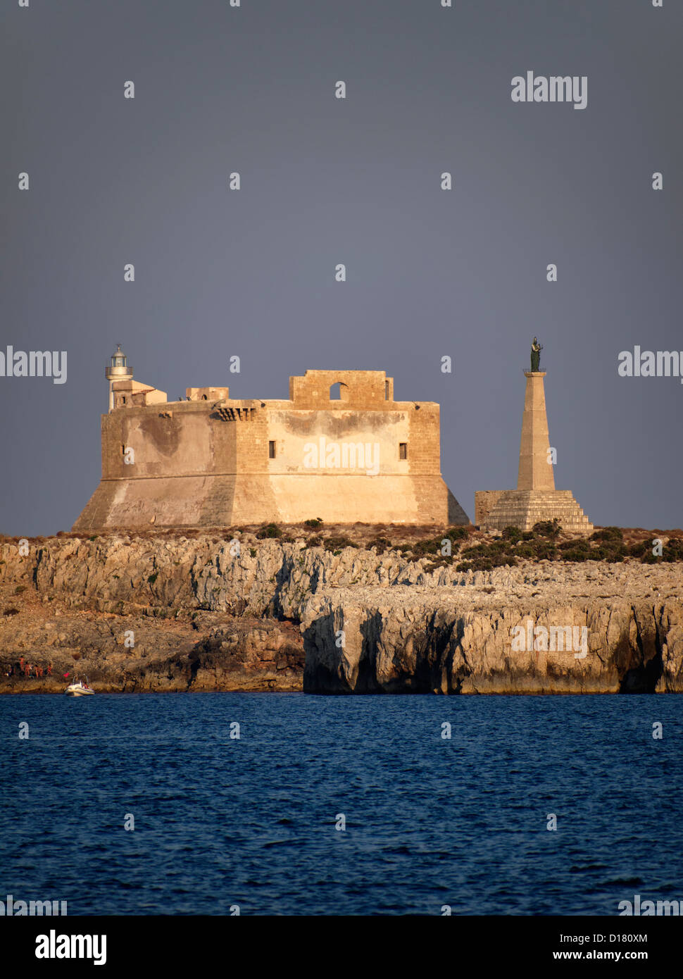 Italy, Sicily, Portopalo di Capo Passero (Siracusa Province), view of ...