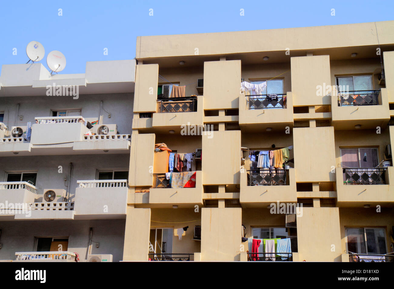 Dubai UAE United Arab Emirates U.A.E. Middle East Deira apartment Stock