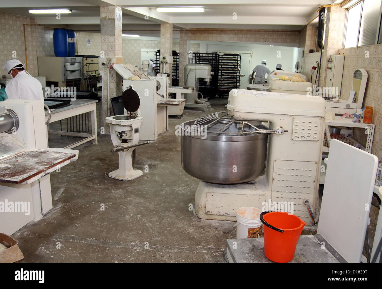 Basic Industrial Bakery Stock Photo Alamy