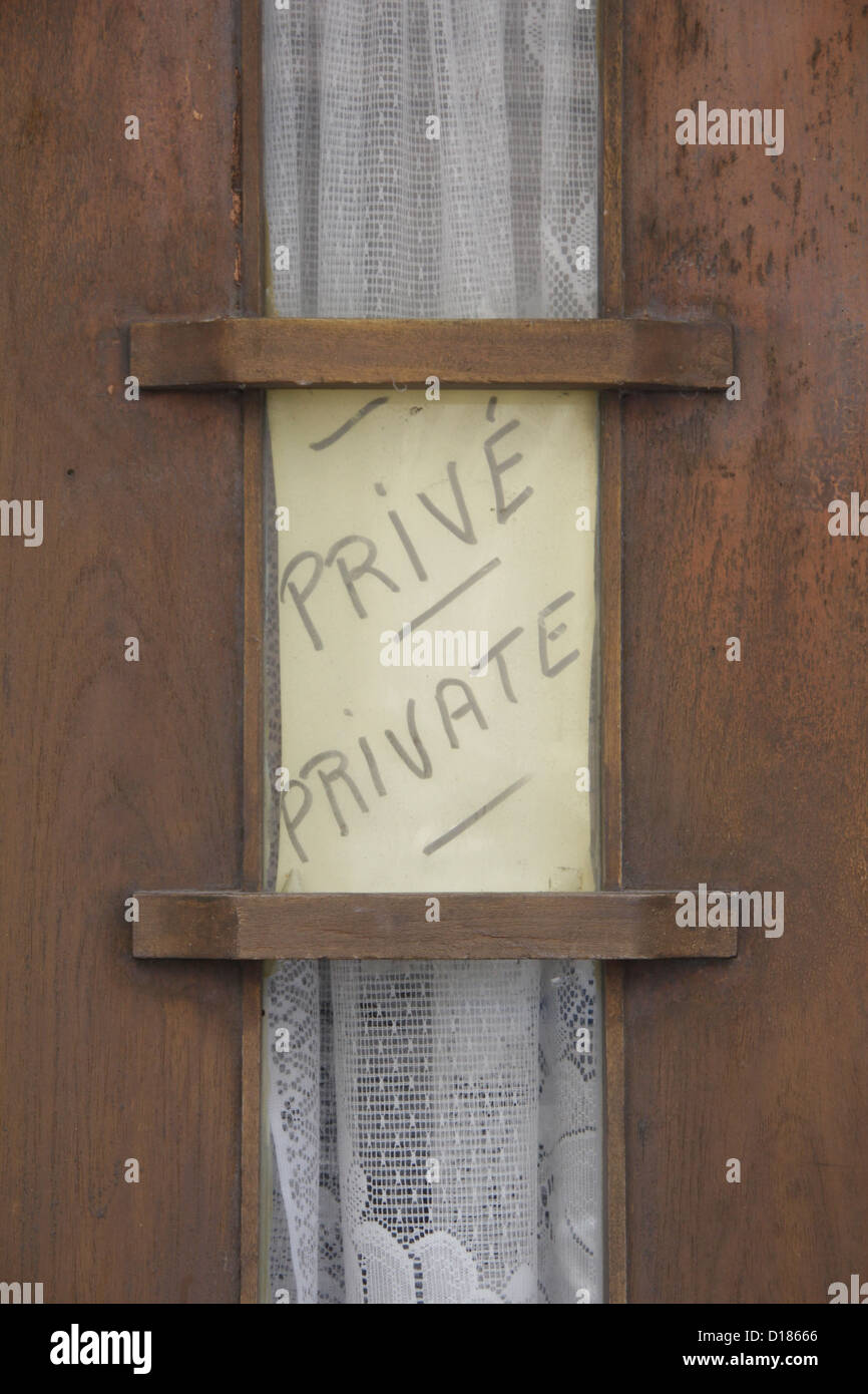 comment faire une note prive