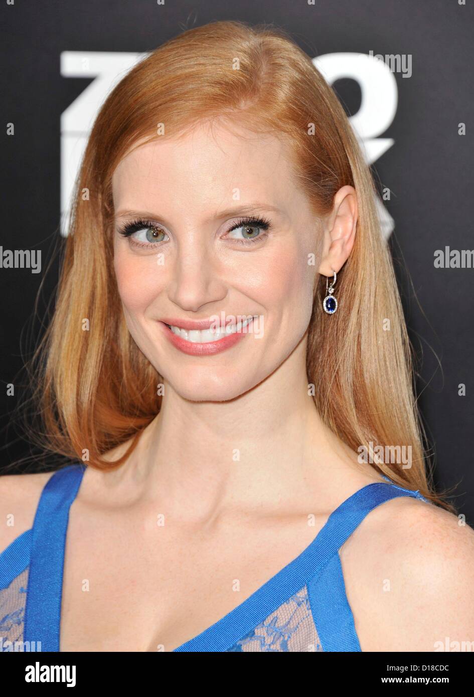 Jessica Chastain At Arrivals For Zero Dark Thirty Premiere The Dolby Theatre Los Angeles Ca 0469