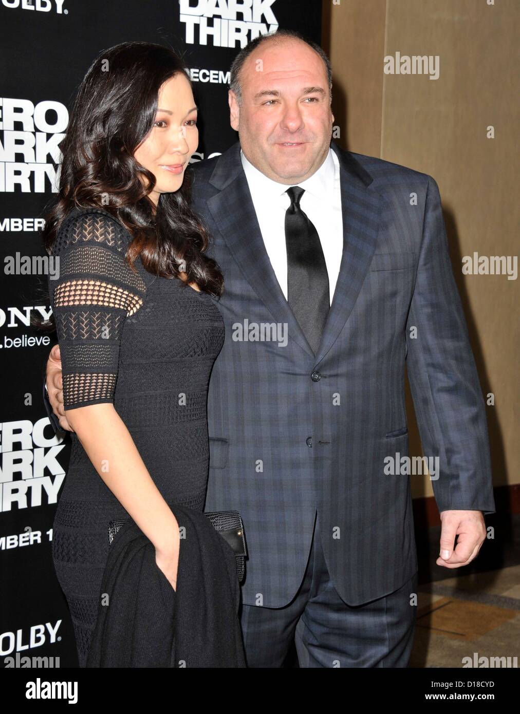 James Gandolfini at arrivals for ZERO DARK THIRTY Premiere, The Dolby