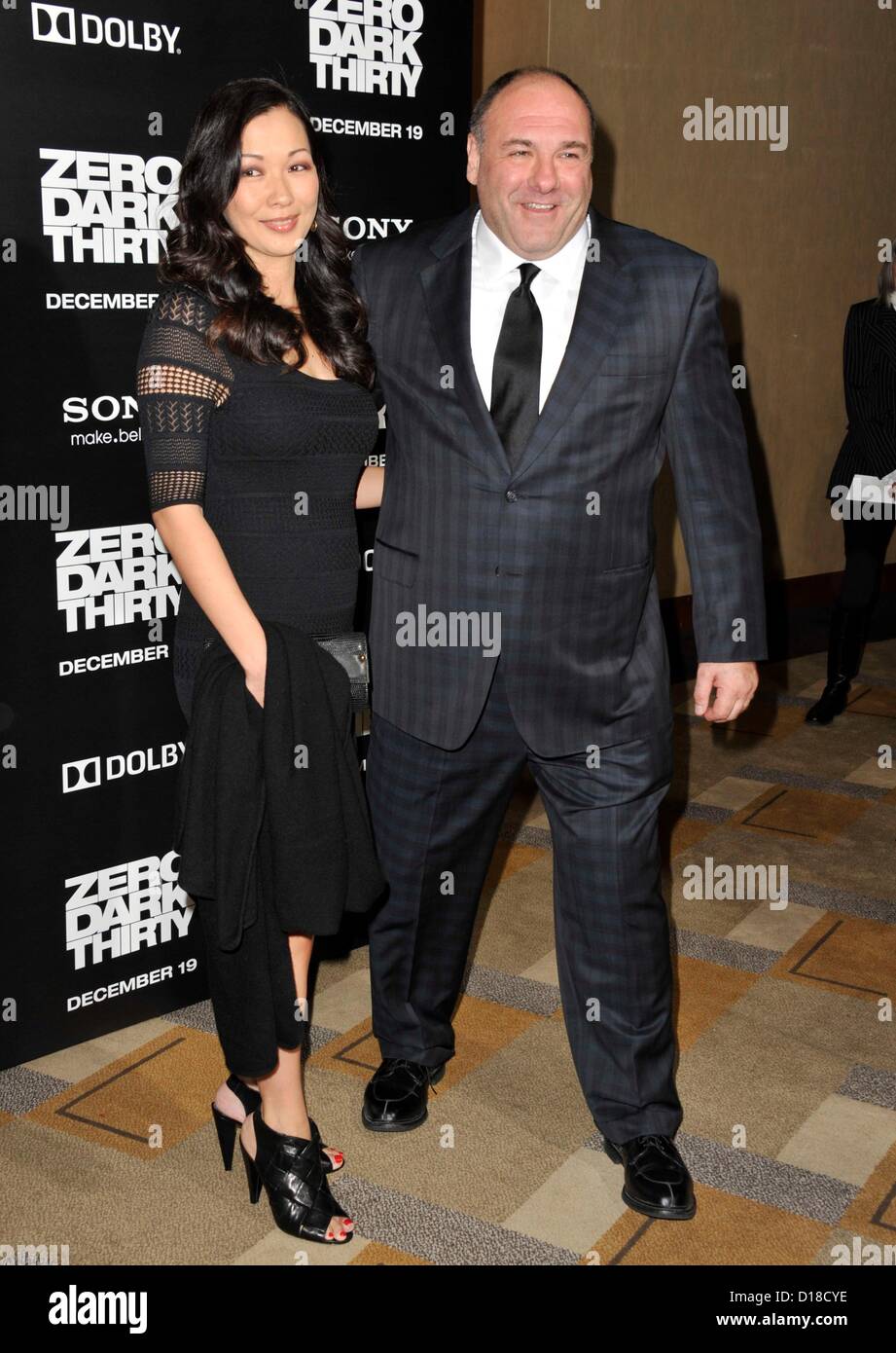 James Gandolfini at arrivals for ZERO DARK THIRTY Premiere, The Dolby