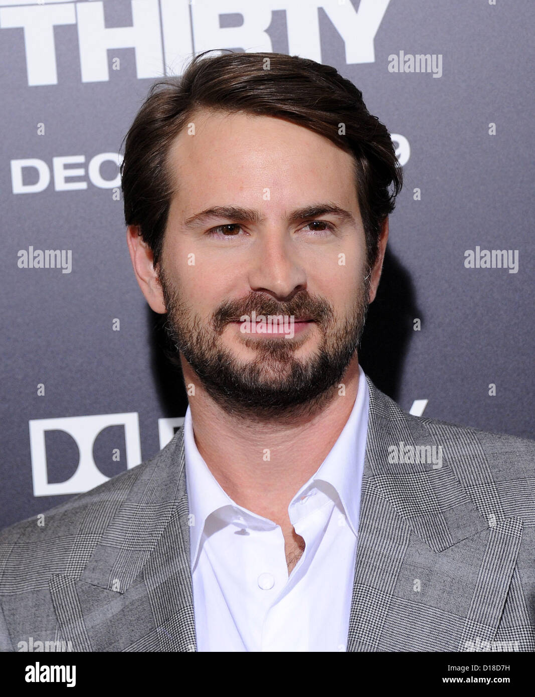 Dec. 9, 2012 - Hollywood, California, U.S. - Mark Boal arrives for the premiere of the film 'Zero Dark Thirty' at the Dolby theater. (Credit Image: © Lisa O'Connor/ZUMAPRESS.com) Stock Photo
