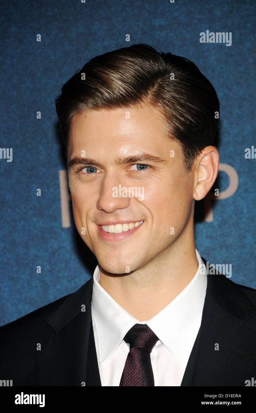 Aaron Tveit at arrivals for LES MISERABLES Premiere, The Ziegfeld ...