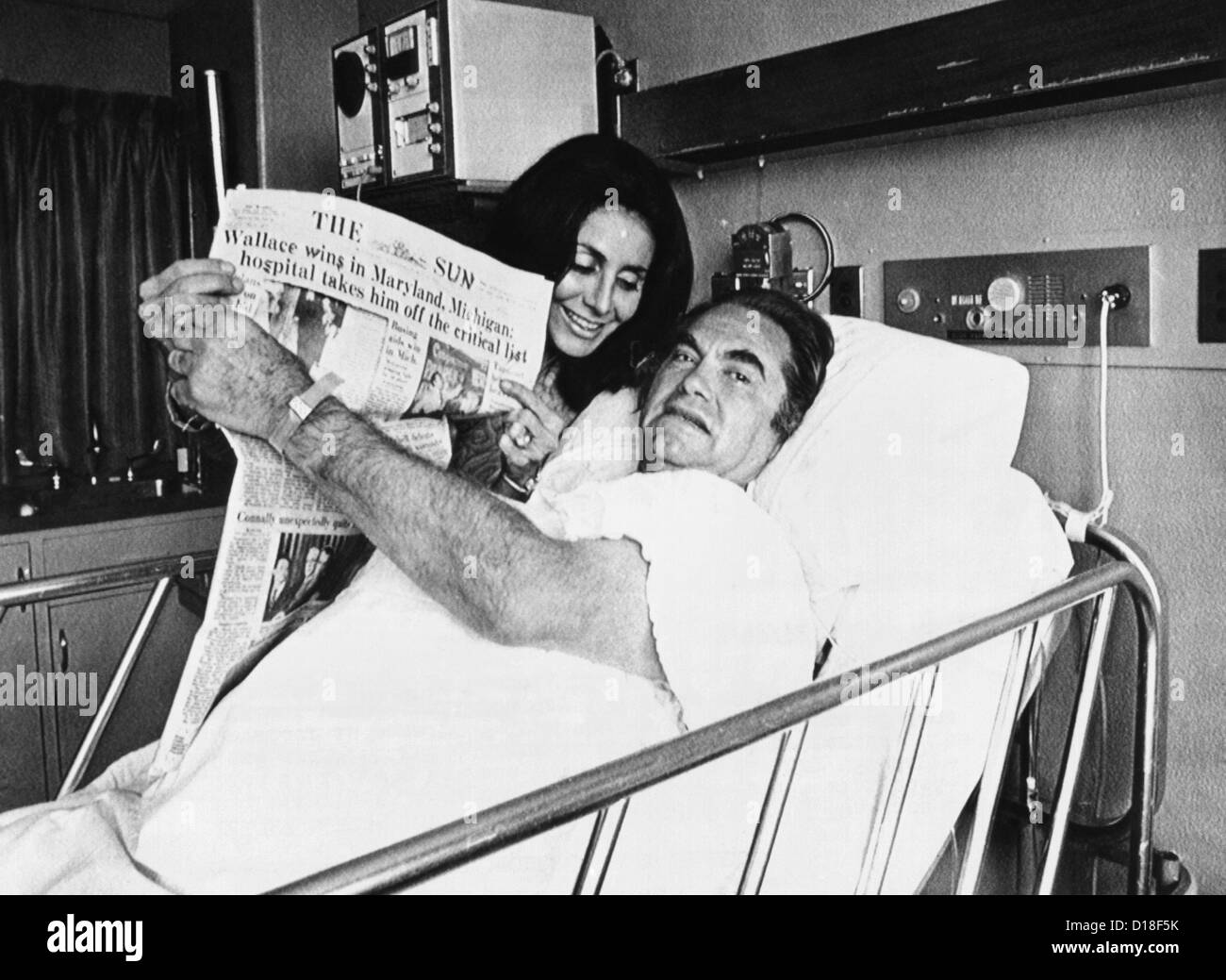 Newspaper headlines civil rights hires stock photography and images