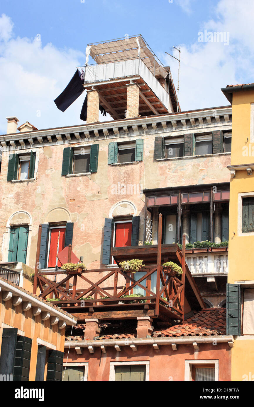 Altana - The Venetian roof terrace Stock Photo