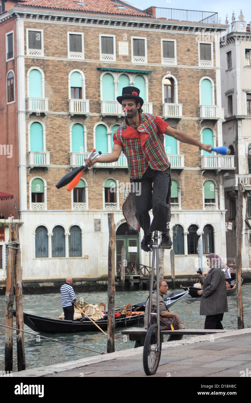Il Circo di Venezia, Circus of Venice Stock Photo