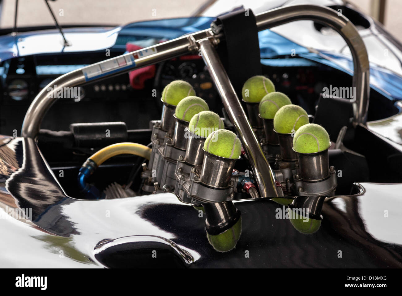 Unusual Use Of Tennis Balls Stock Photo 52437800 Alamy