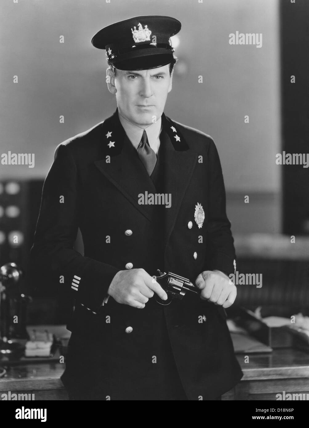 Duty weapon Black and White Stock Photos Images Alamy