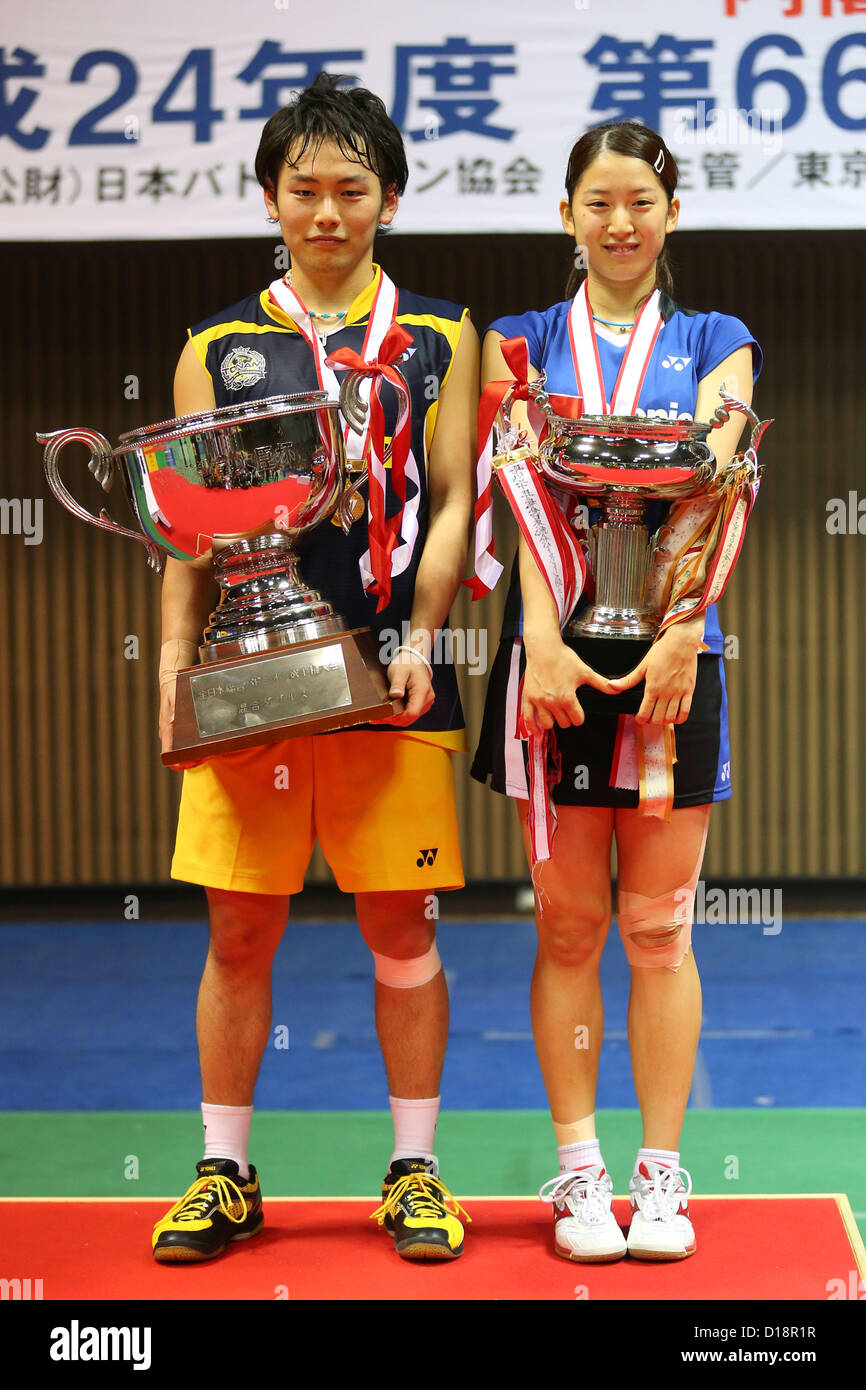 09.12.2012. Tokyo, Japan. (L to R) Takeshi Kamura (JPN), Koharu