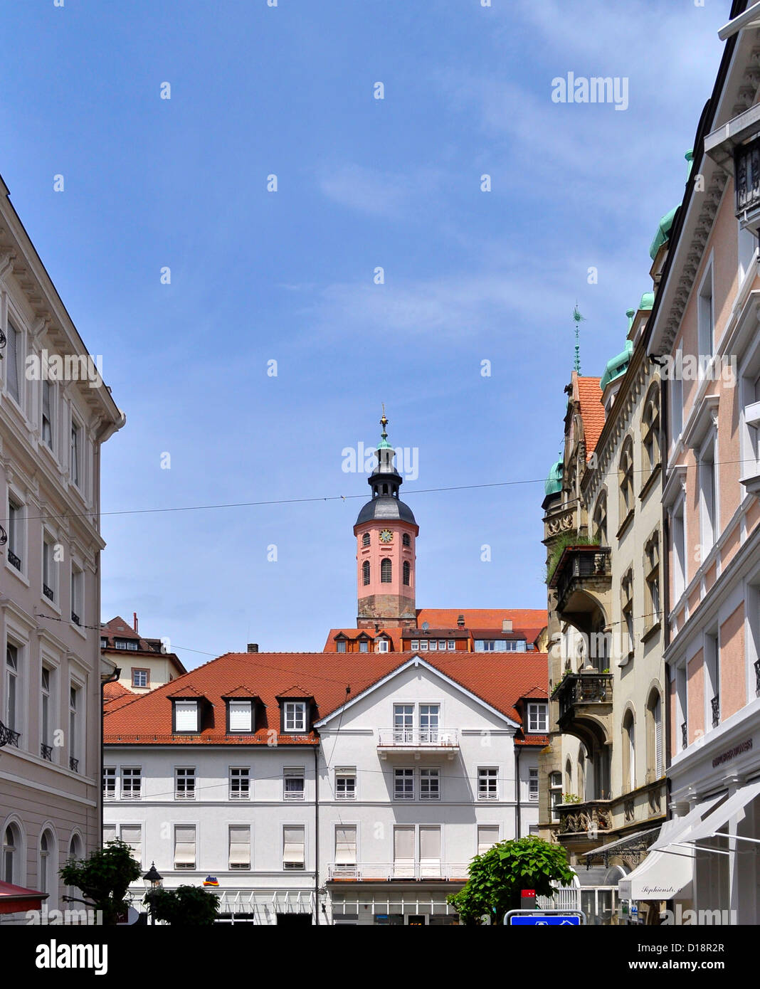 Baden-Baden im Schwarzwald, Innenstadt, Altstadt, Stock Photo