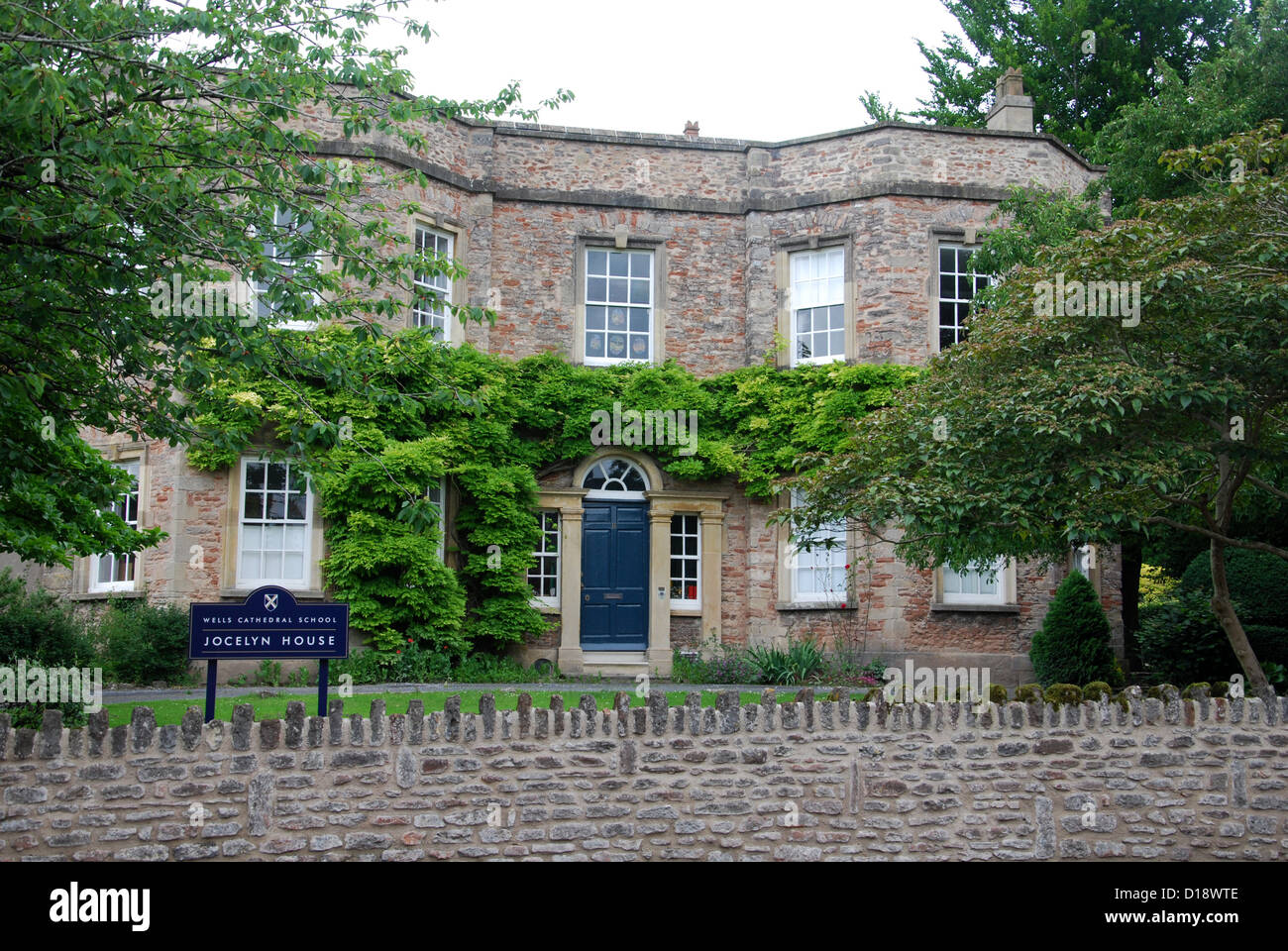 Jocelyn House of Wells Cathedral School, Somerset UK Stock Photo Alamy