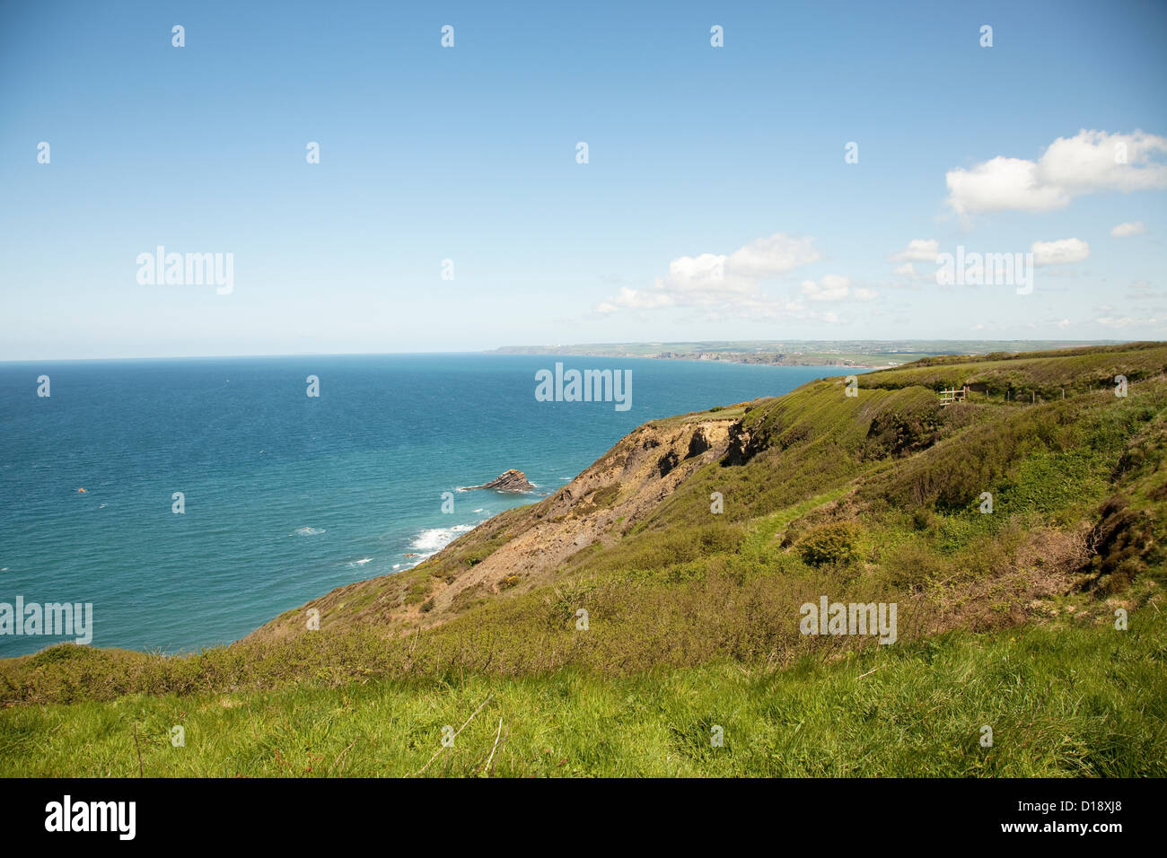 Coastal scene, Cornwall, England, United Kingdom Stock Photo