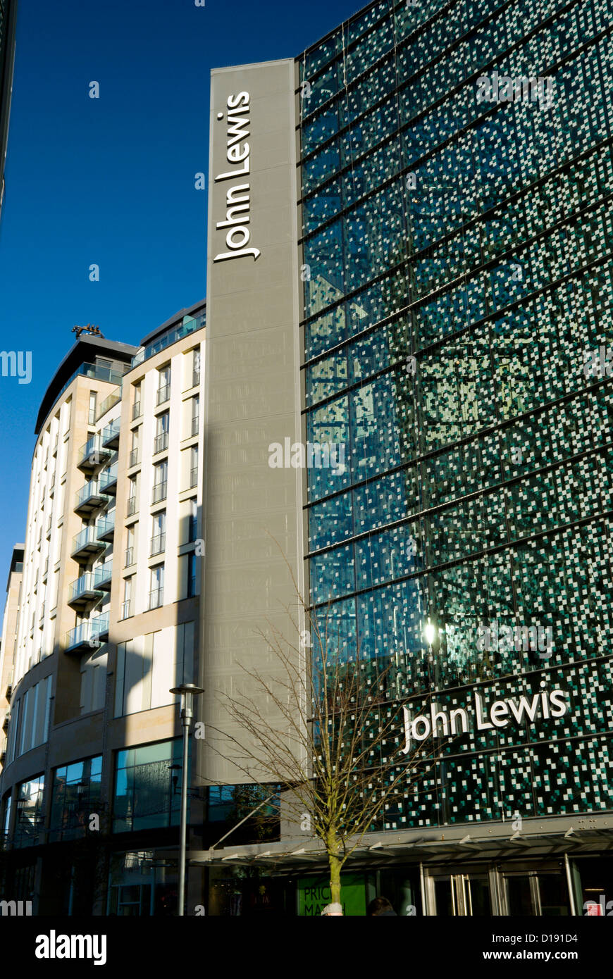 John Lewis store on The Hayes, Cardiff, Wales, UK Stock Photo Alamy