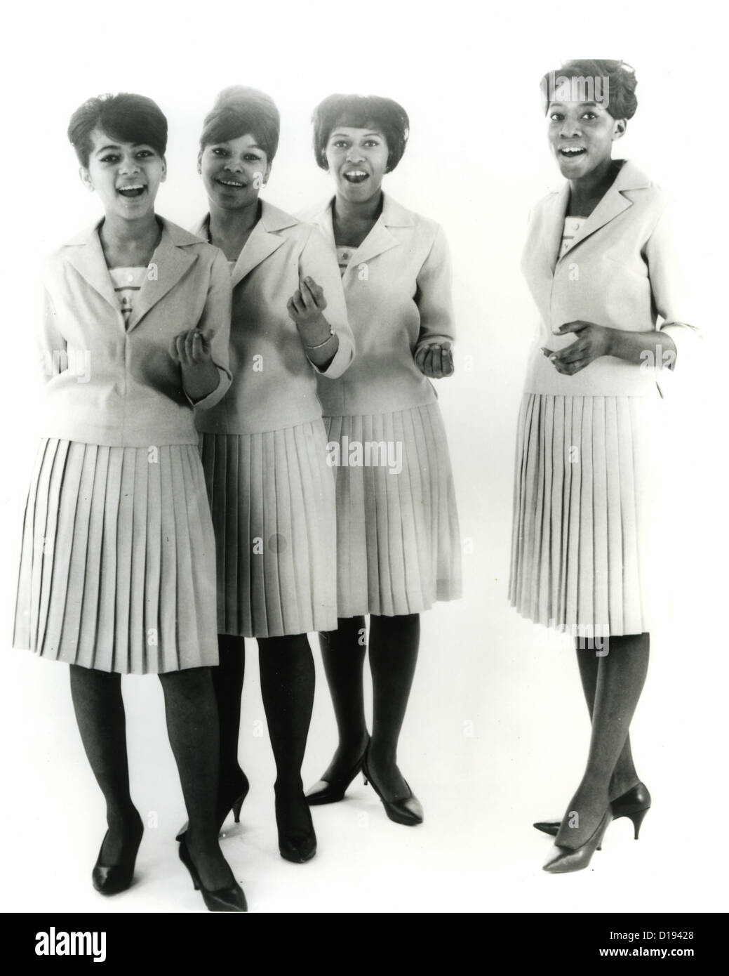 THE CHIFFONS  US vocal group about 1963 Stock Photo