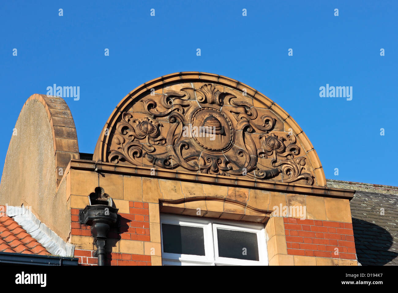 The old Co-operative building, Micklegate, Selby Stock Photo