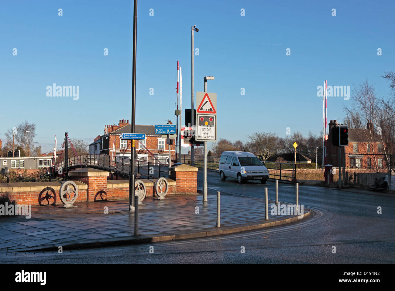 Selby Road Bridge A19 Barlby Road Stock Photo Alamy