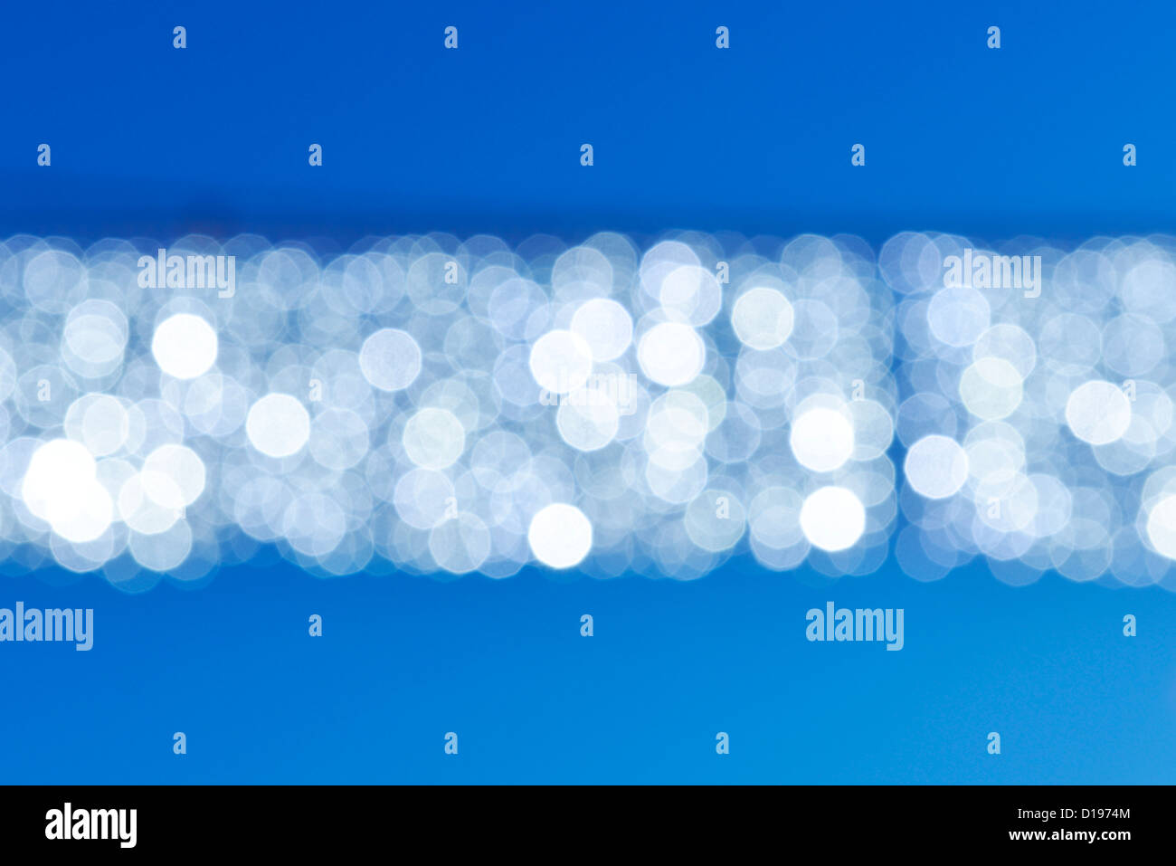 Abstract blue and white stripe Stock Photo