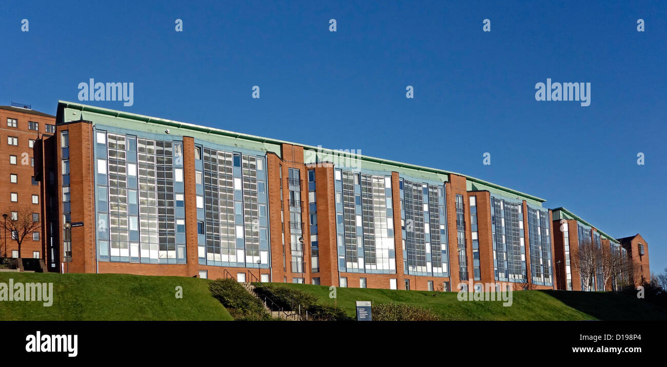 James Blyth Court student accommodation adjacent to Strathclyde University Glasgow Scotland Stock Photo